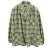 PENDLETON 70s Made In USA Vintage Check Pattern Jacket L Walnut Button Men's Used