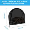 Waterproof Heavy Duty Outdoor Dust Cover for Semi-Circular Firewood Rack Uv Sunscreen Protection Rain-Resistant Storage Solution