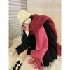 New autumn and winter versatile enlarged and widened mohair scarf couple niche warm versatile imitation cashmere shawl