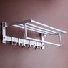cmaos 50cm Space Aluminum Bathroom Towel Rack with Shelf