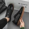 Classic Retro Men's Casual Shoes Fashion White Suede Leather Urban Man Sneakers Hot Comfortable Low-cut Minimalist Sneakers Men