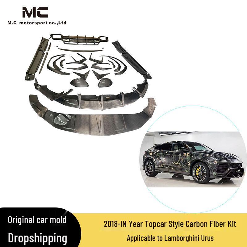 Compatible Carbon Fiber Body Kit for Lamborghini URUS TOPCAR Models (2018-2023)