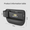 High-quality Leather Car Seat Gap Storage Box Cup Holder Auto Interiors For Chevrolet Equinox Tahoe Trailblazer  Impala Sonic