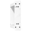 Vidaxl Coffee Table Legs, 2 Pcs, White, 28X(42-43) Cm, Steel