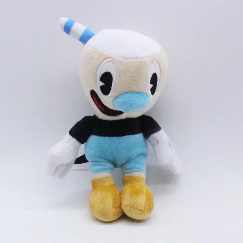 Game Cuphead Plush Doll Toys Mugman Stuffed Dolls Adventure The Chalice King Dice Cagney Carnantion Plushie Pillow Birthday Gift