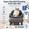 Neakasa M1 Neabot Open Zelfreinigende Automatische Kattenbak Geurvrij Zelfverdedigbaar Kattenzandbak Kat Product Slim Toilet voor Huisdieren