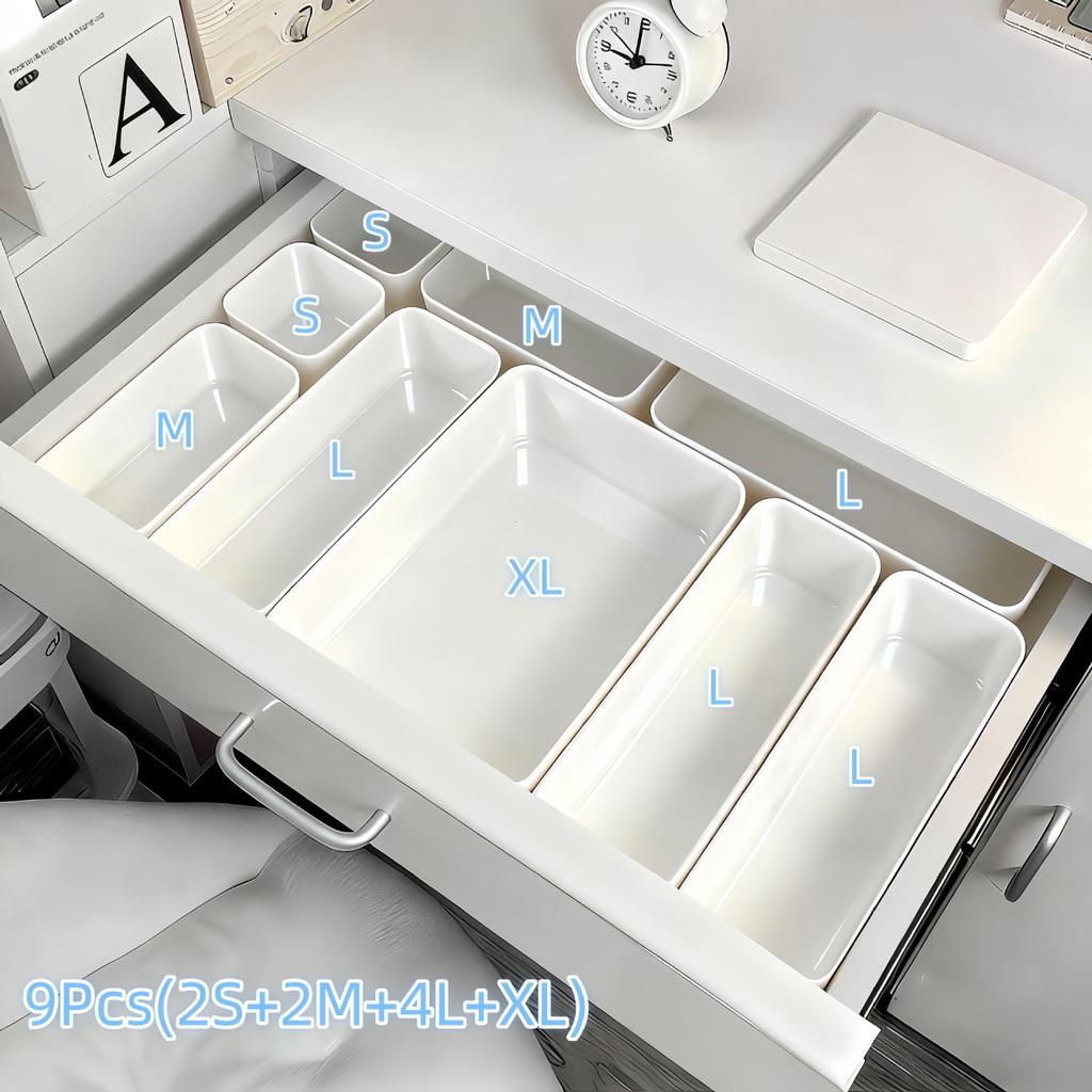 Desktop Drawer Organizer for Home, Dorm, or Office - Perfect for Sundries, Cosmetics, and Stationery