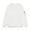 Li Ning Logo Print Letter Warm Pullover Loose Sweatshirt Unisex Sweatshirt White YWDU485-1