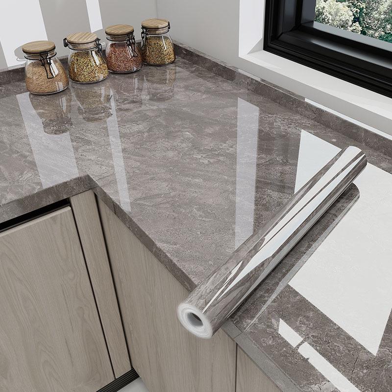 Eco-Friendly Kitchen Anti-Oil Stickers: Self-Adhesive, Waterproof, Heat-Resistant Tile and Stove Top Renovation Wallpaper.