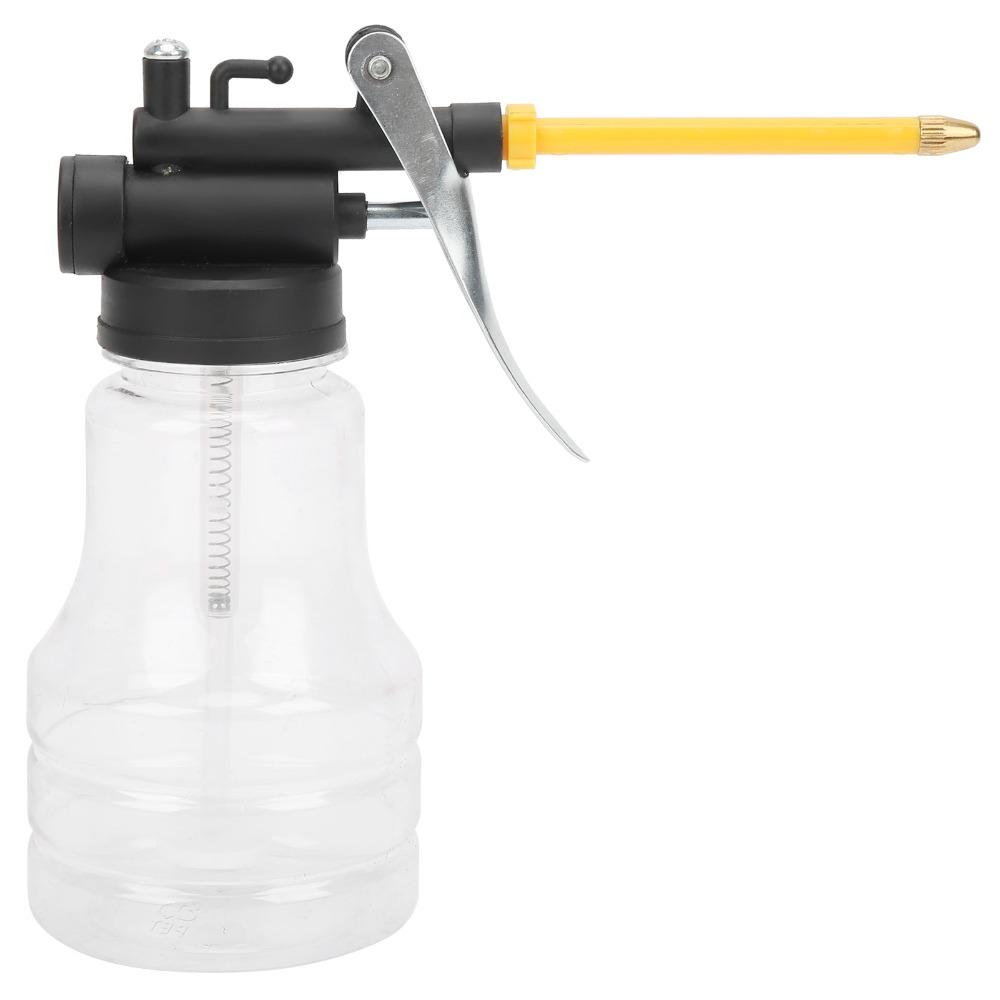 Straight Spout Pistol Pump Oiler 250ml Capacity Lubrication Oil Bottle  Auto Maintenance