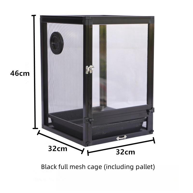Aluminum Alloy Cage For Chameleon Horned Frog Lizard Breeding Box