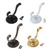 Heavy Duty Robe Hooks Retro Hanger Hooks Decorative Wall Hook for Hanging Hats Towels Bags Coats Keys Easy To Install