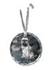 Griffon Bruxellois, Brussels Griffon - Crystal Bauble with a Photo, Dog Photo In Crystal, Personalized Christmas Tree Ornament by Art-Dog Brand