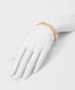 Maison Margiela Bangle SM1UY0066 SV0158 Logo Yellow Gold Plating Burattato Brand 5 Women's Size [Used]