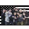 1 Stück Stray Kids Konzertbanner Rosa Amerikanische Flagge 8 Mitglieder Nehmen am Fan-Event teil Langlebige Heimwanddekoration