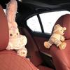 Charming Car Ornaments: Plush Passenger Seat Toys & Decorations for Women, Perfect for Tesla.