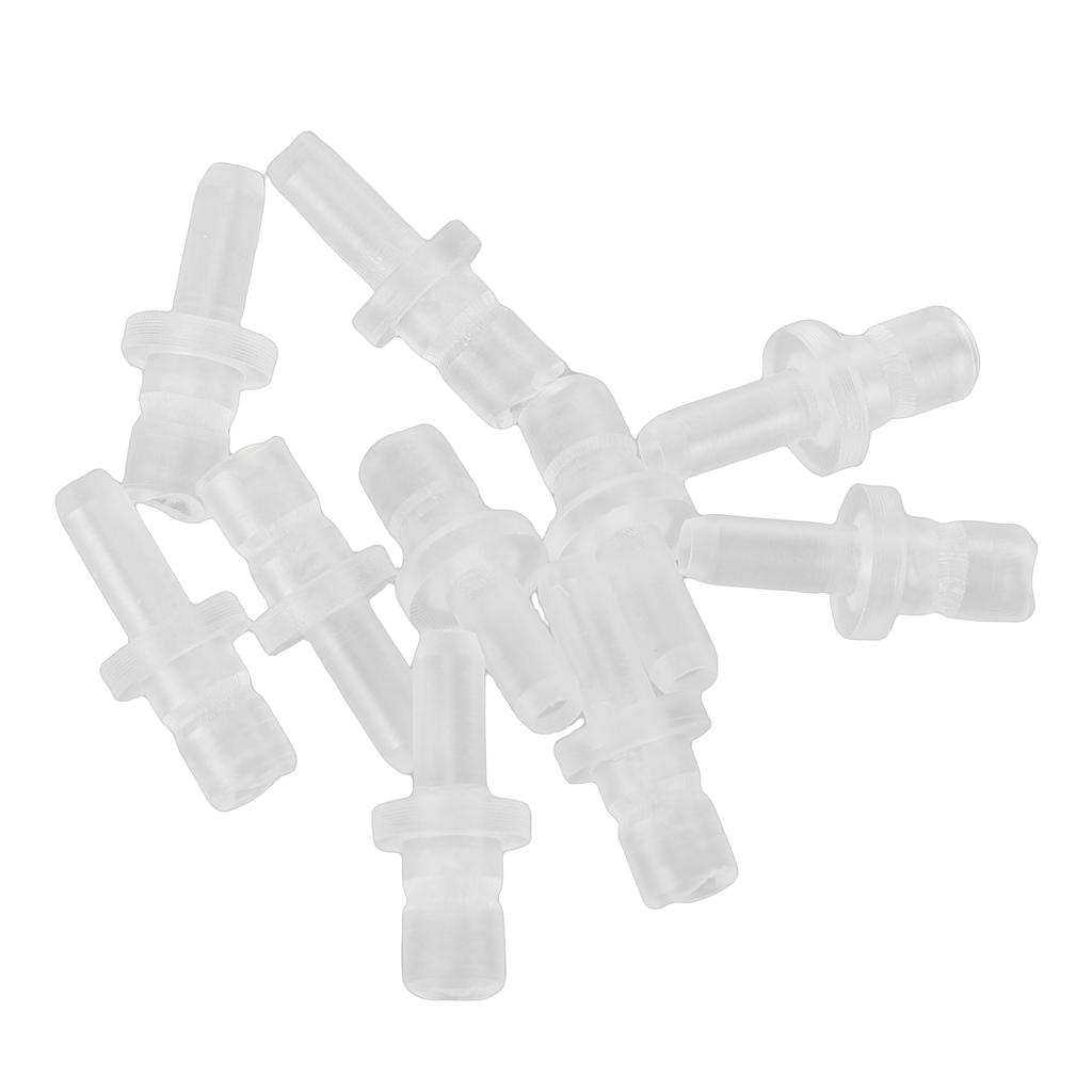 10pcs Milk Tube Connectors Fit for Jura Coffee Machine Transparent Plastic Milk Pipe Connectors
