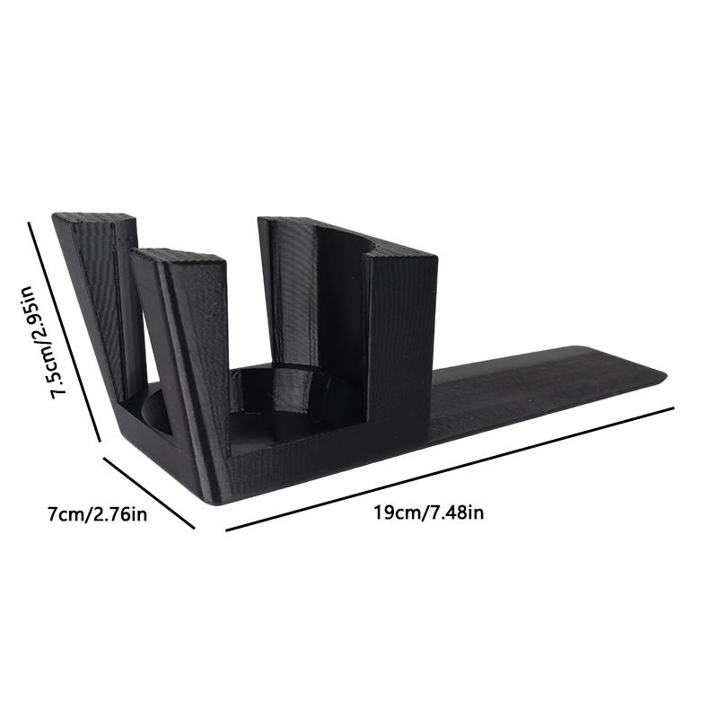 For Skoda Elroq Enyaq Center Console Cup Holder Durable Black Coffee Cup Bottle Mobile Storage Holder Organizer Accessories