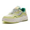 Anta Seaweed Cushioned Wear-Resistant Lightweight Height Increasing Low-Top Skateboard Shoes Women's White Green Sneakers 922428011-51