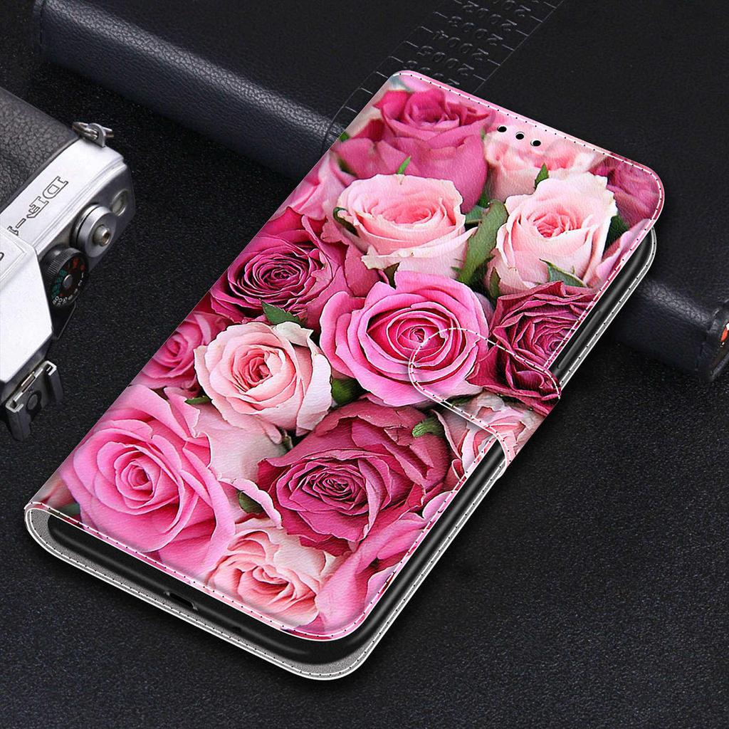 Luxusní lakované kožené pouzdro Wallet Book Style Ochranný kryt pro Motorola Moto G85 5G/G75/G55 5G/G35/G34 5G/G24/G04/G15/G05/G84 5G/G54 5G/G24 Power