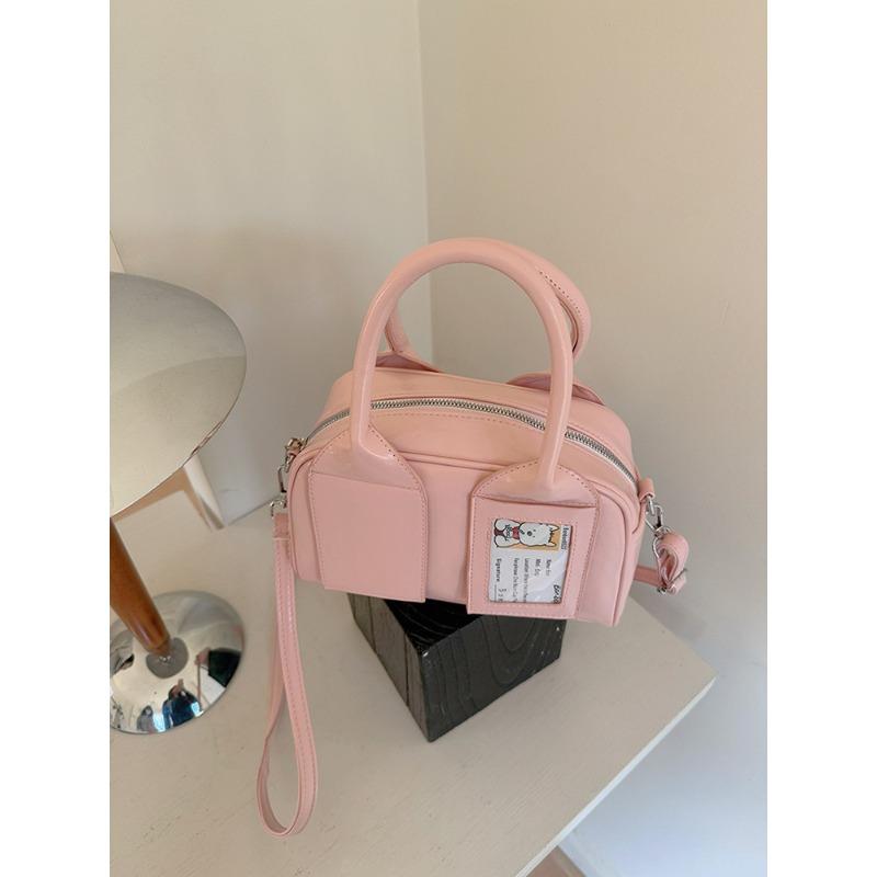 Korean Ins Sweet Hand-held Bowling Bag Women's New Fashion Pillow Bag Versatile Crossbody Bag