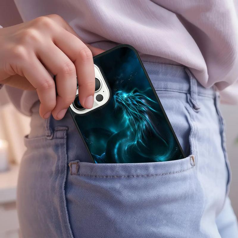 

Dragon Mystical Creature Phone Case For iPhone 17 Air 15 16e 14 13 Pro Max Coque 12 11 Pro Max PLUS cover iPhone 15pro max