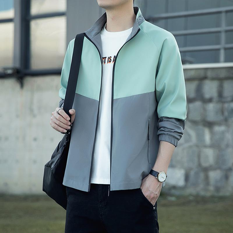Men's Spring New Korean Style Casual Baseball Uniform Men's Casual Sports Jacket