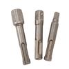 3Pcs Set Impact Drill Bits SDS PLUS Socket Adapter Converter 1 4  3 8  1 2