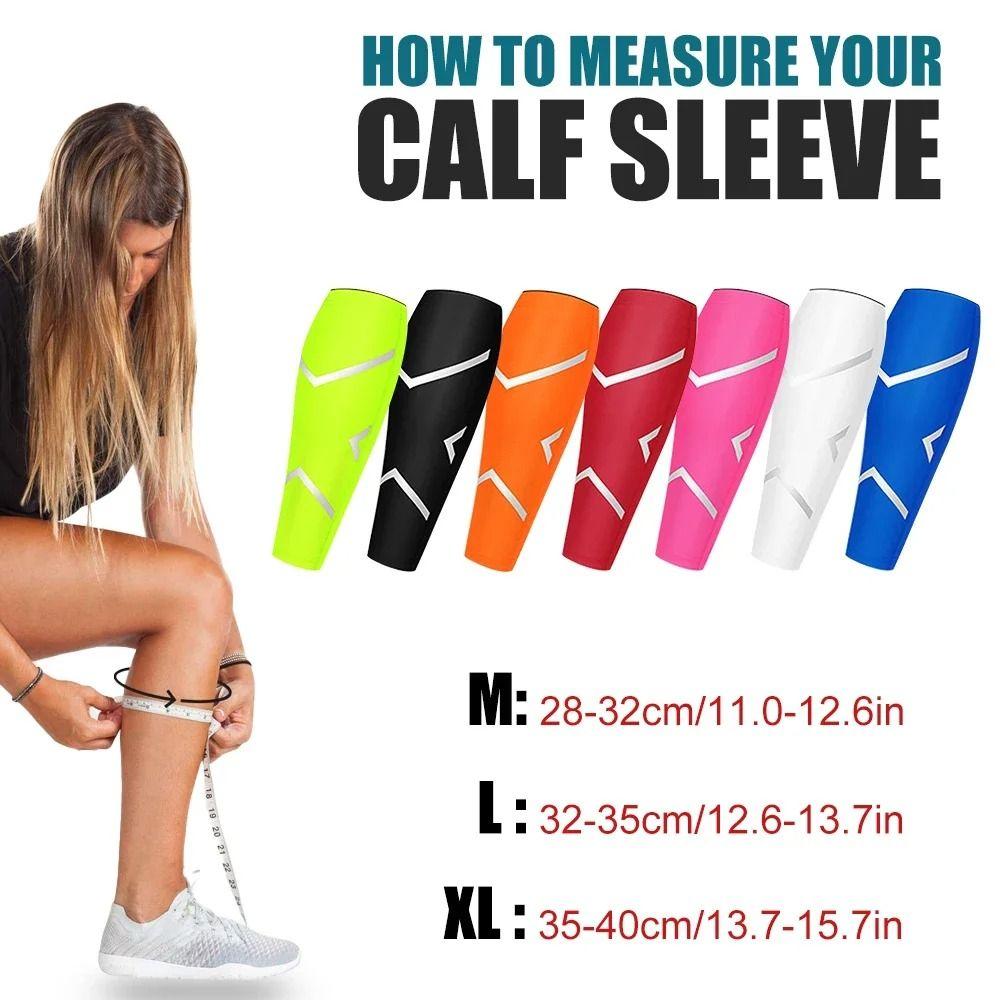 Leg Guard Sleeves Leg Compression Sleeve Polyester Calf Brace Sport Compression Calf Sleeve  Unisex