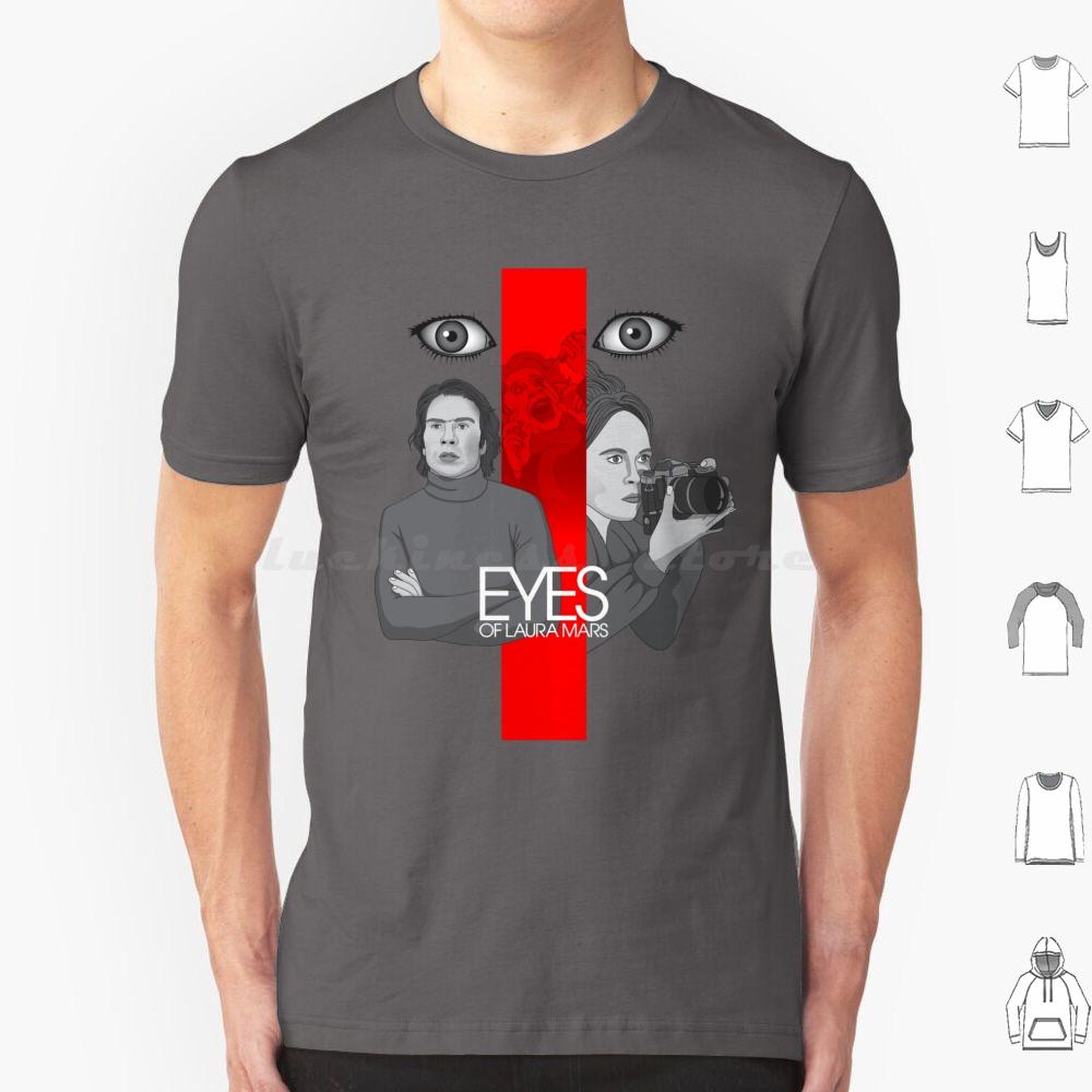 Eyes Of Laura T Shirt 6xl Cotton Cool Tee Movie Film Retro Screen Vector Faye Dunaway John Carpenter Lee Jones Eyes Camera S