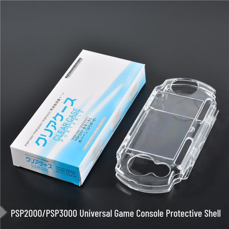 PSP Universal High-Transparency Crystal Case: Compatible with PSP1000, PSP2000, PSP3000