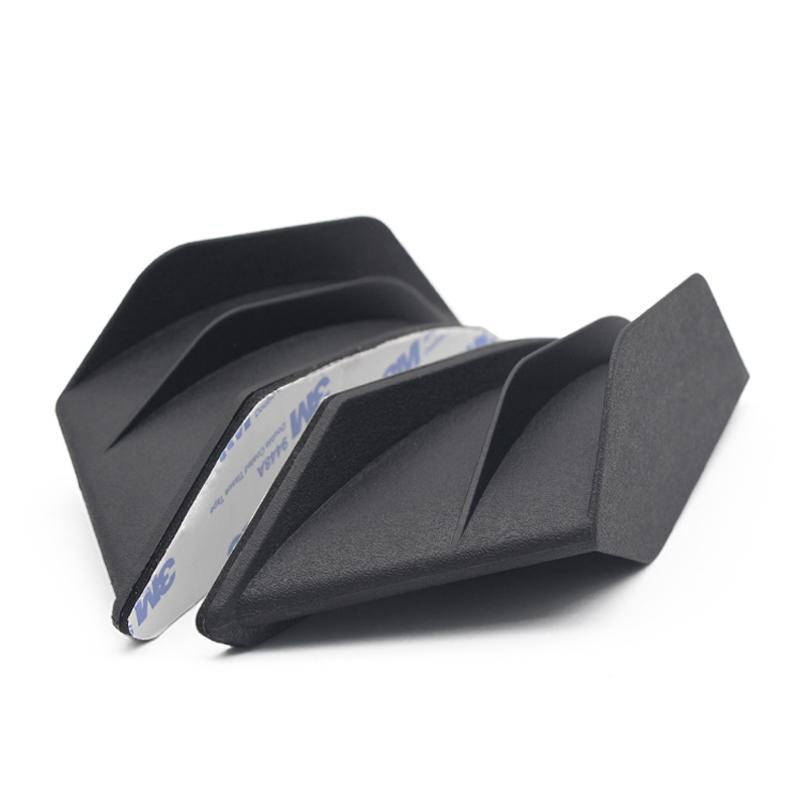 2X Universal Motorcycle Winglet Aerodynamic Spoiler Wing with Adhesive For Yamaha Suzuki Kawasaki Motorcycle Decoration Sticker