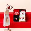 2021 Women's Christmas Gift Box: Cute 3D Cartoon Mid-Calf Cotton Socks for Autumn & Winter