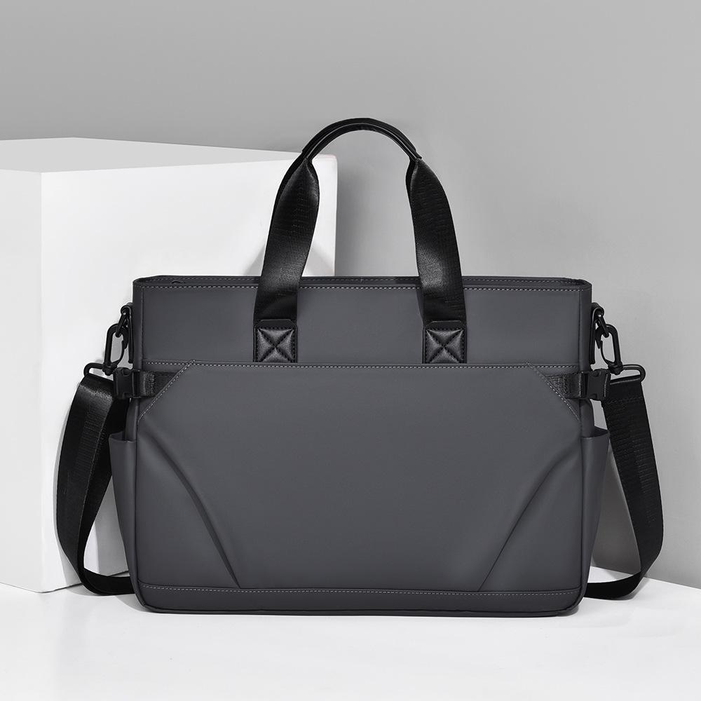 Business Shoulder Bag Men's Multi-functional Handbag General Bag Multi-pocket Business Briefcase