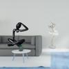 Modern Abstract Thinker Ballerina Sculpture Decorative Figurine Creative Tabletop Ornament for Shelf