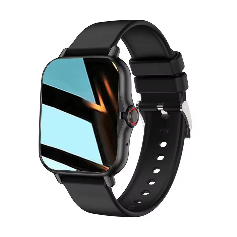 

New Smart Watch Android IOS Phone 1.44 Inch Color Screen Bluetooth Call Blood Oxygen/Pressure Monitoring Smart Watch Women Men чорний