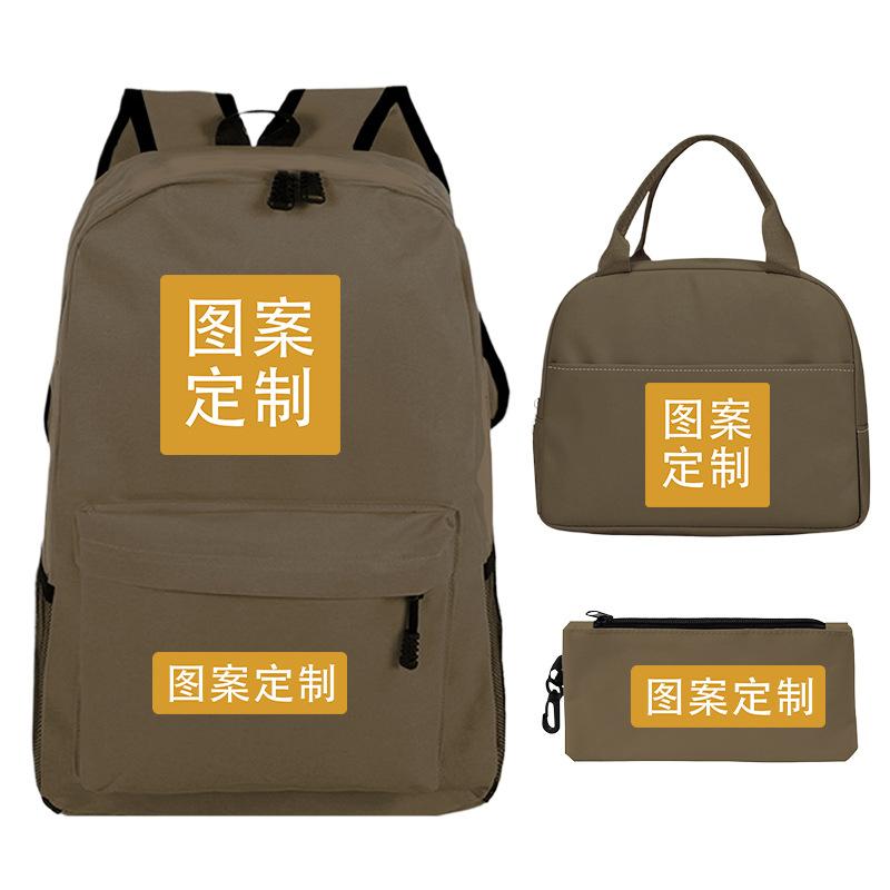 Football Printed Student Backpack Multifunctional Usb Interface Large Capacity Leisure Travel Backpack