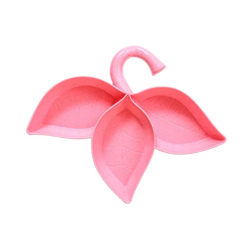 1pc-Three-Compartment Dipping Sauce Dish, Multi-Purpose Condiment Server for Hot Pot,  Flavor Plate  for Restaurant and Home Use