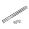 Ruler Stop Fences Metal Scribers Steel Ruler Positioning Limit Block Angles Line Scribers Locators for Woodworking Marking Gauge