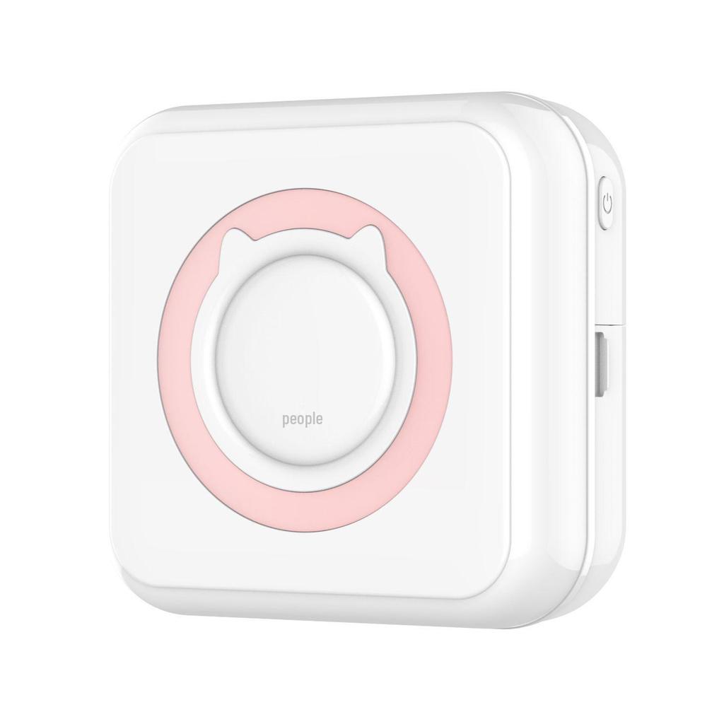 Kompakter kabelloser Bluetooth-Thermofotodrucker für Studenten