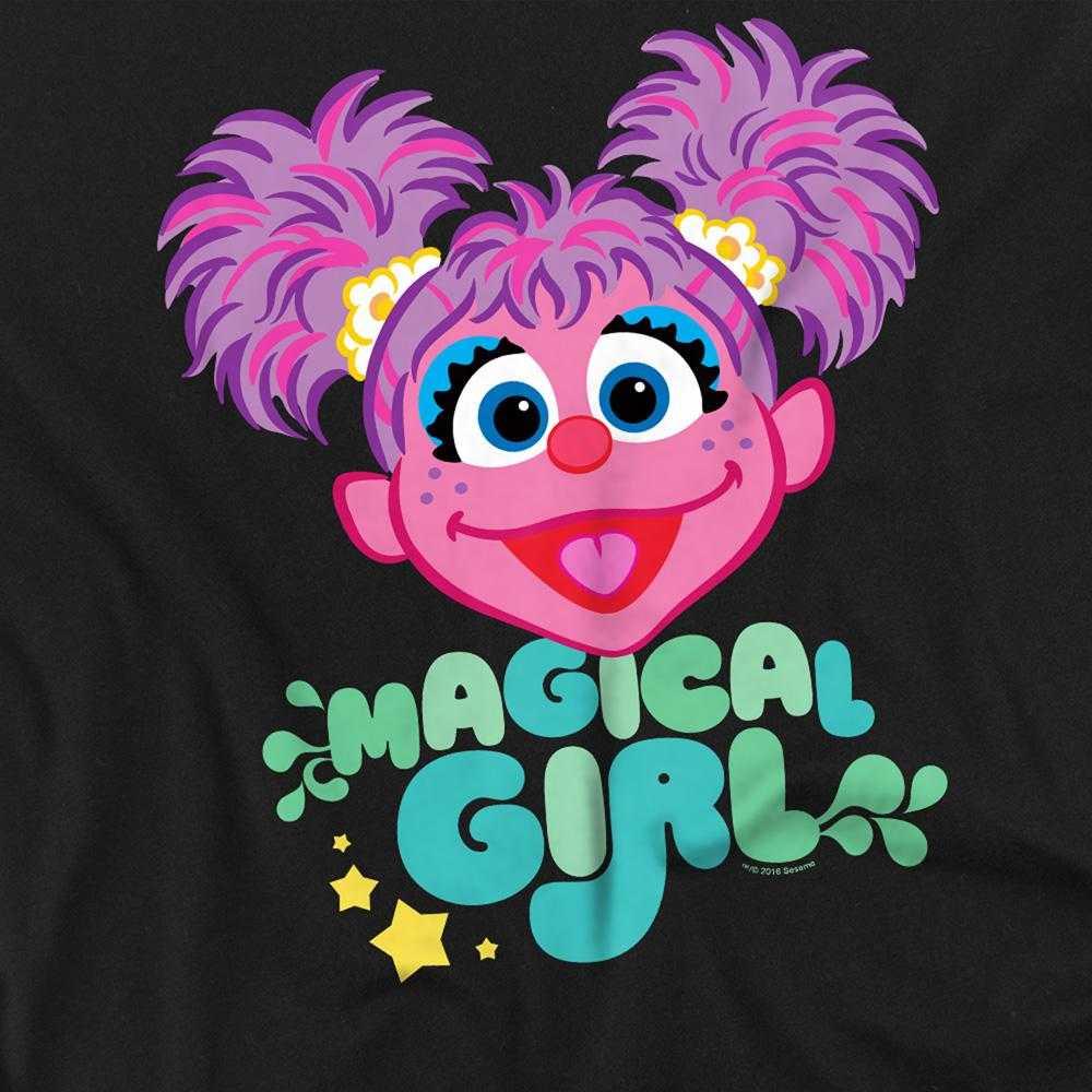 Sesame Street Unisex Adult Magical Girl Abby Cadabby Long-Sleeved T-Shirt