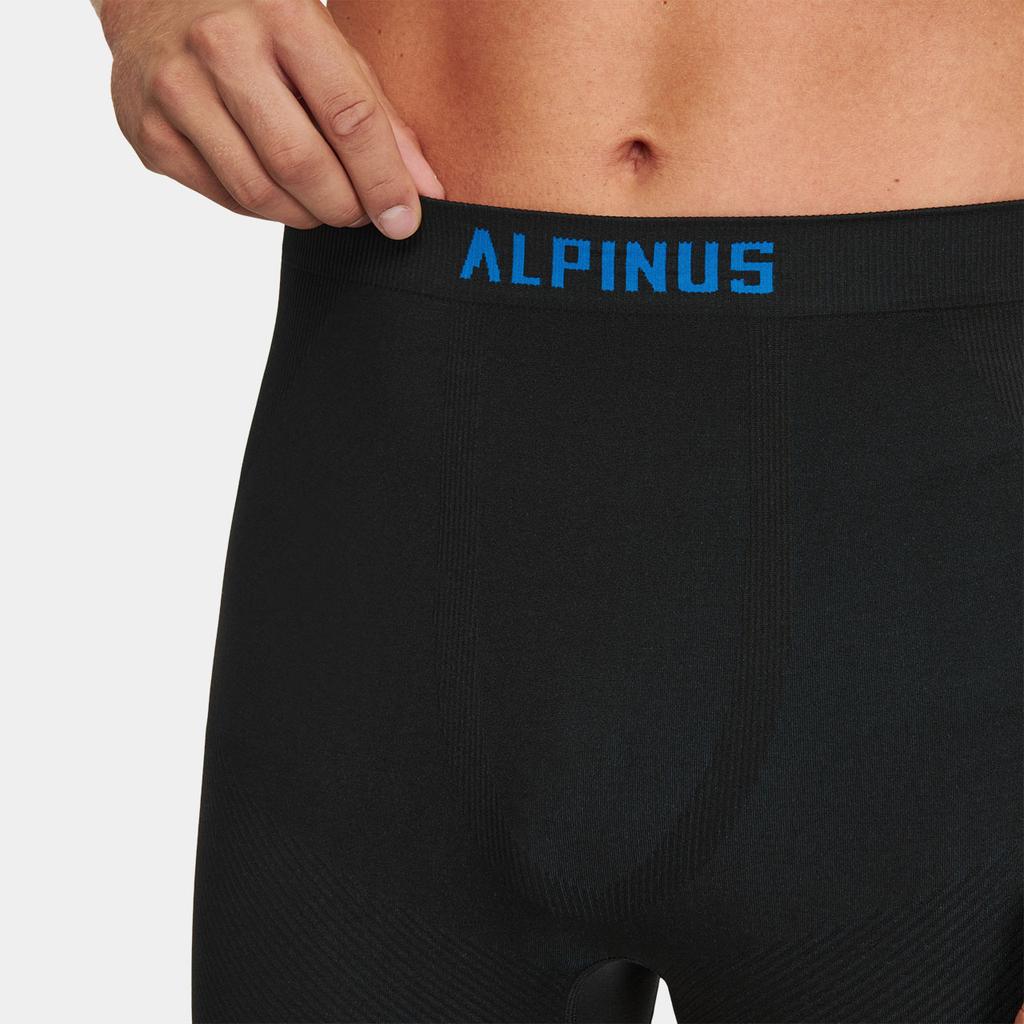 Men' Thermal Underwear Alpinus Lillehammer Set Black And Blue Ao11565 Size