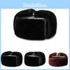 Ushanka Thickened Cotton Plush Warmth Hat Adjustable Ear Flaps Fashion Gift