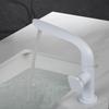 TLXT Leaf White Rotating Basin Faucet