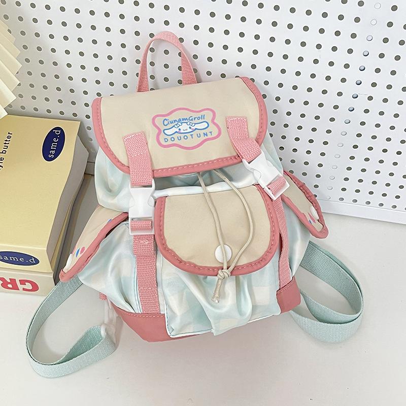 

South Korea s new donut big ears backpack, elementary school bag, female messenger bag, mini bag