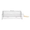 Carbon Steel Rotating Grill Basket   Rotation Grilling Portable Barbecue with Handle Vegetables Outdoor Camping Gifts Garden Dad Husband Friends