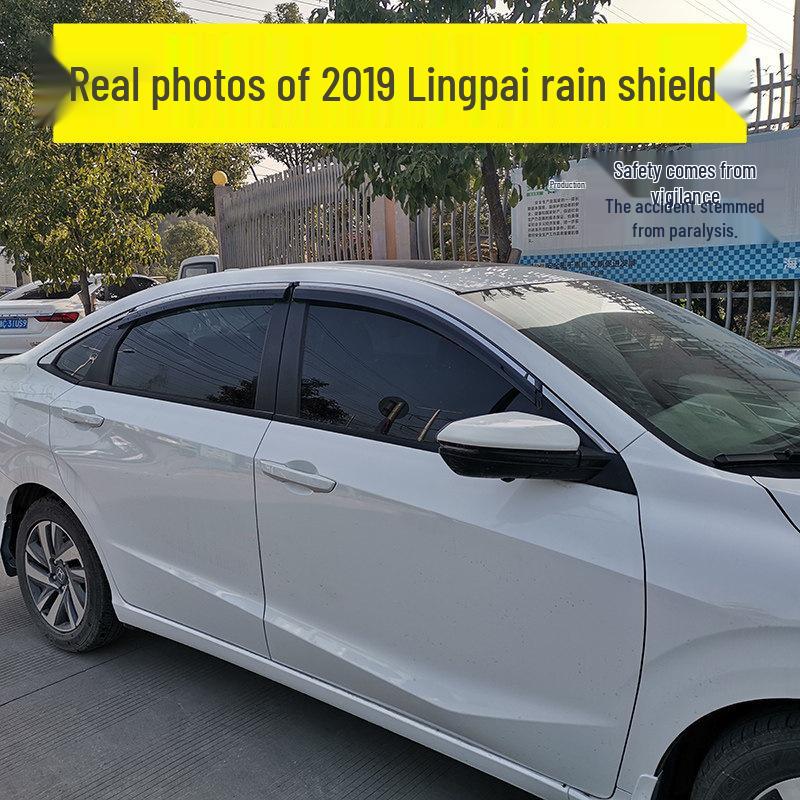 Honda Vezel XRV Civic CRV Accord Lingpai Fit Raam & Zon/Regenkappen Visors