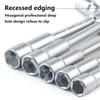 CRV Steel L Type Socket Spanner L Wrench 6 Point Hand Tools Automotive Mechanical Tool 8 10 12 13 14mm