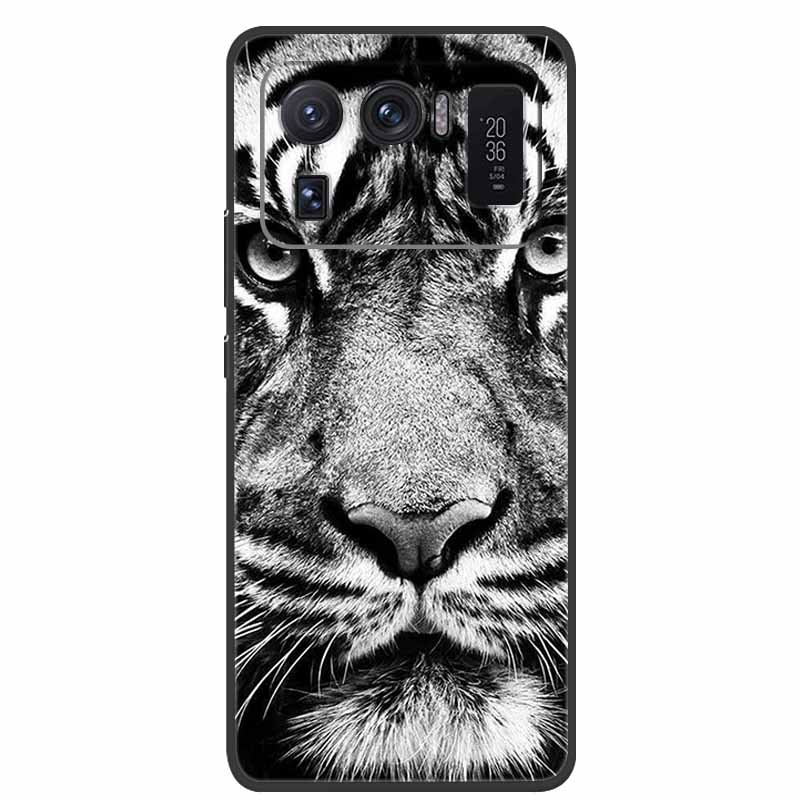 For Xiaomi Mi 11 Ultra Case 6.81 Shockproof Soft silicone TPU Back Cover Cases For Xiaomi11 Ultra Phone fundas Mi11 Ultra Cute