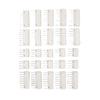 Stainless Steel Knit Blocking Combs Time Saving Blocking Pin Set  For Sewing Lace